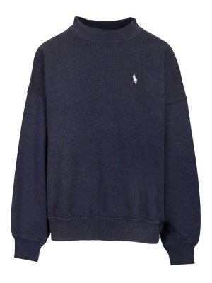 POLO RALPH LAUREN: スウェット＆セーター - スウェットシャツ/セーター - ブルー