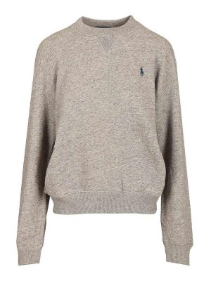 POLO RALPH LAUREN: maglia collo rotondo - Felpa Girocollo