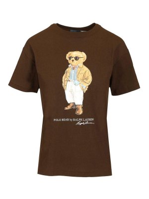 POLO RALPH LAUREN: T-shirts - T-Shirt - Braun