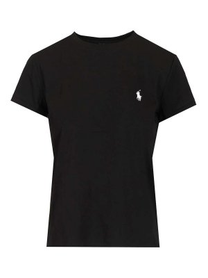 POLO RALPH LAUREN: T-shirts - T-Shirt - Schwarz