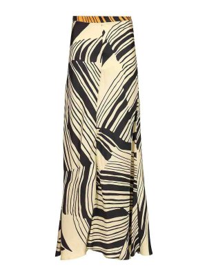 RAQUEL DINIZ: ロングシャツ - ロングスカート - マルチカラー