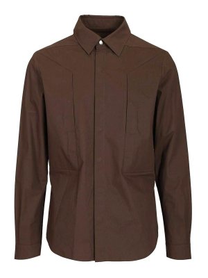 RICK OWENS: shirts - Fogpocket Outershirt