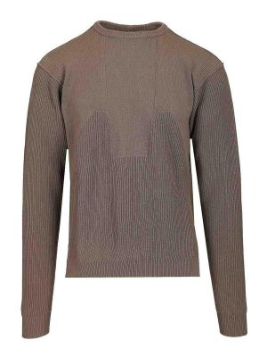 RICK OWENS: crew necks - Crew Neck Wool Sweater