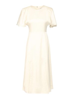 ROTATE Birger Christensen: ニーレングスドレス - 膝丈ドレス - 白