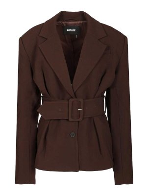 ROTATE Birger Christensen: blazers - Belted Blazer