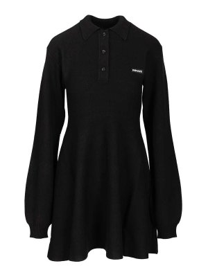 ROTATE Birger Christensen: ニーレングスドレス - 膝丈ドレス - 黒