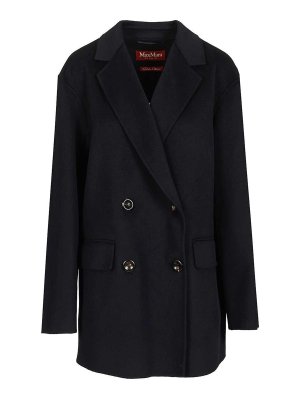 MAX MARA STUDIO: Kurze Mäntel - Kurzer Mantel - Blau