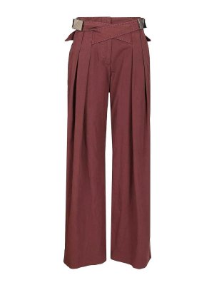 The Attico: pantaloni casual - Pantaloni di tela