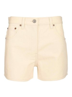 VALENTINO GARAVANI: トラウザーショーツ - ショートパンツ - 白