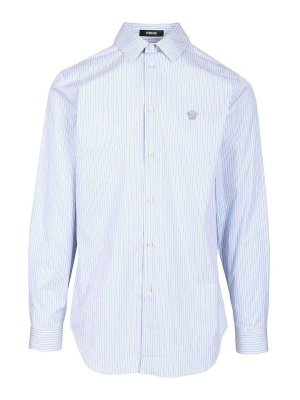 VERSACE: Hemden - Hemd - Hellblau