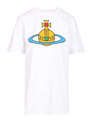 VIVIENNE WESTWOOD: t-shirt - T-shirt Orb oversize