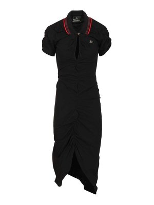 VIVIENNE WESTWOOD: ニーレングスドレス - 膝丈ドレス - 黒