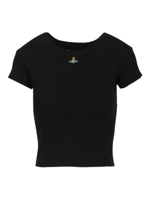 VIVIENNE WESTWOOD: Tシャツ - Tシャツ - 黒