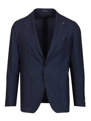 TAGLIATORE: Blazer - Blazer - Azul