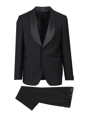 TAGLIATORE: formal suits - Napoli Tuxedo In Super 110S Wool