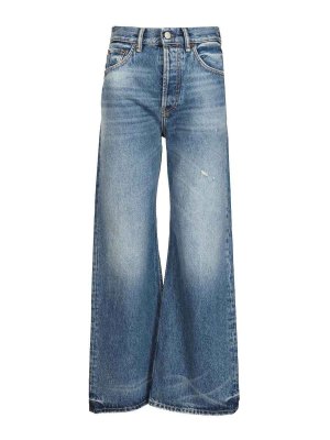 Acne Studios: Jeans Rectos - Vaqueros Rectos - 2021F