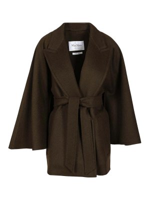 Max Mara: short coats - Short Robe Coat