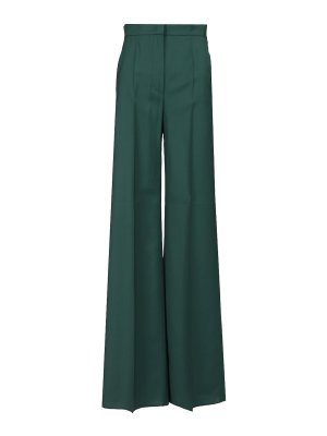 Max Mara: カジュアルトラウザー - カジュアルパンツ - 緑