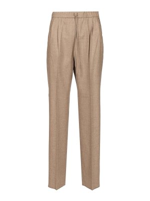 Max Mara: カジュアルトラウザー - カジュアルパンツ - ブラウン