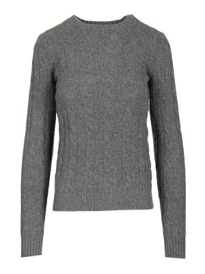 POLO RALPH LAUREN: crew necks - Cashmere Cable Knit Sweater