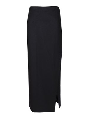 MAX MARA STUDIO: Knielange und Midi Röcke - Midirock - Blau