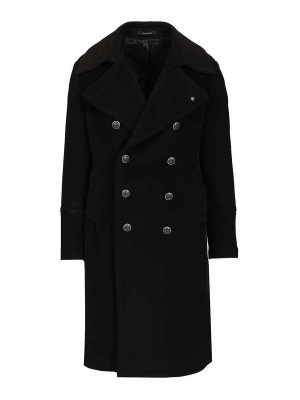 TAGLIATORE: Abrigos semilargos - Abrigo Midi - Negro