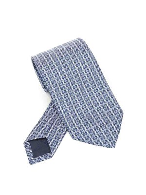 SALVATORE FERRAGAMO: Corbatas y pajaritas - Corbata - Azul Claro