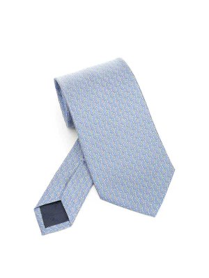 SALVATORE FERRAGAMO: Corbatas y pajaritas - Corbata - Battuta