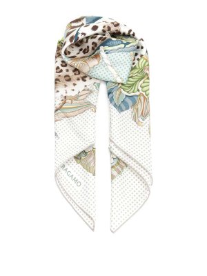 SALVATORE FERRAGAMO: Écharpes - Écharpe - Ghepardi