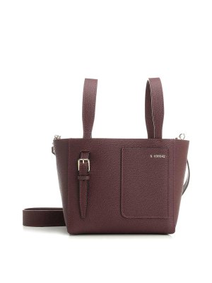 VALEXTRA: shoulder bags - Micro Bucket Shoulder Bag