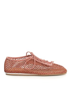 FORTE FORTE: lace-ups shoes - Mesh Lace-Up Shoes