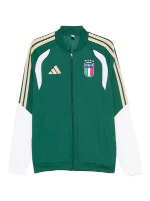 Adidas Originals: Knielange Mäntel - Knielanger Mantel - Grün