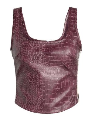 Adidas Originals: Tops und Tank Tops - Top - Rot