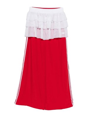 Adidas Originals: Pantalons casual - Pantalons Décontractés - Rouge