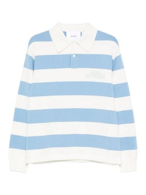 AXEL ARIGATO: Strickpullover mit Rundhalsausschnitt - Rundhalspullover - Weiß