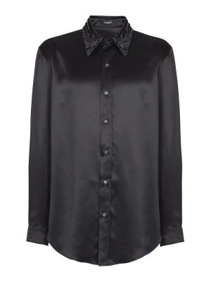 Balmain: Camisas - Camisa - Negro