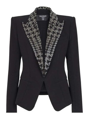 Balmain: Maßgeschneiderte und Dinner-Jacken - Abendjacke - Schwarz