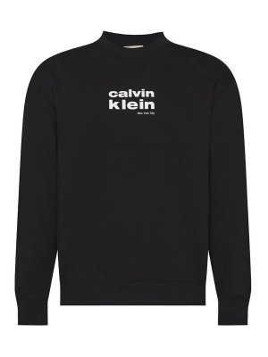 CALVIN KLEIN: スウェット＆セーター - スウェットシャツ/セーター - ブラウン