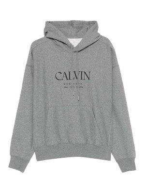 CALVIN KLEIN: Sudaderas y suéteres - Sudadera - Gris