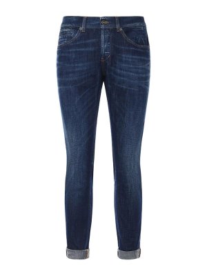 DONDUP: ストレートジーンズ - ストレートジーンズ - ブルー