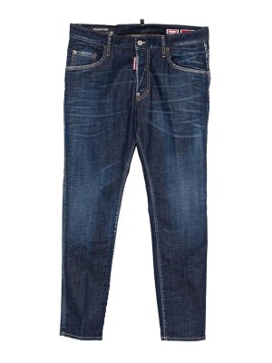 DSQUARED2: straight leg jeans - Jeans