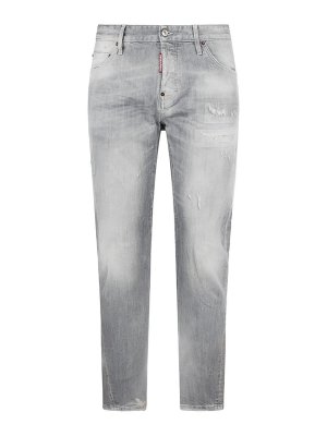 DSQUARED2: Jeans Rectos - Vaqueros Rectos - Gris