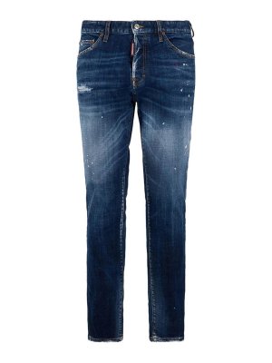 DSQUARED2: ストレートジーンズ - ストレートジーンズ - ブルー