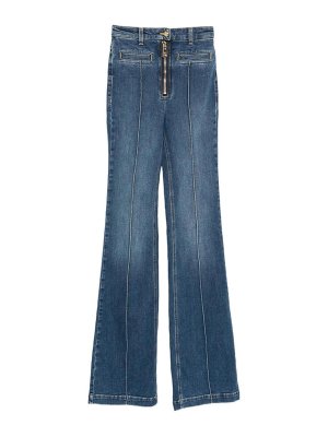 ELISABETTA FRANCHI: straight leg jeans - Jeans