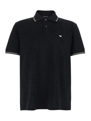 EMPORIO ARMANI: Pull col rond - Pull Col Rond - Noir