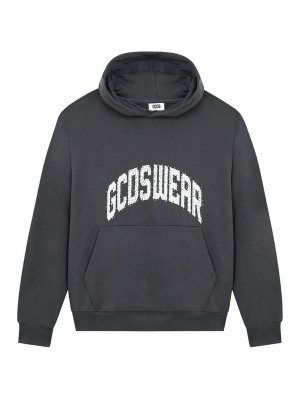 GCDS: Sudaderas y suéteres - Sudadera - Gris