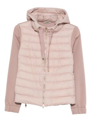 HERNO: ダウン・ハイテクジャケット - ダウンジャケット - ヌードカラー