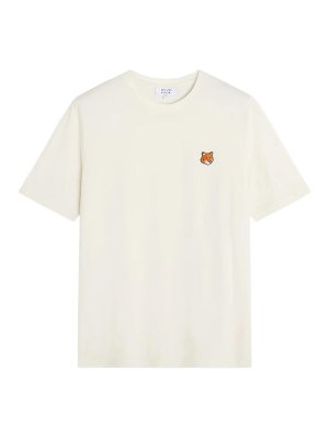 MAISON KITSUNÉ: T-shirts - T-Shirt - Beige