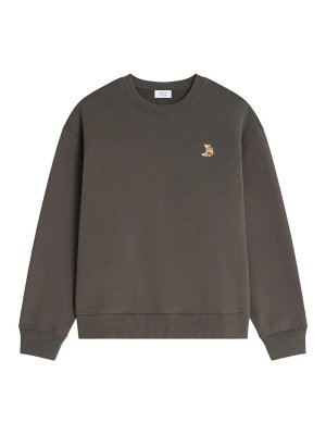 MAISON KITSUNÉ: Sudaderas y suéteres - Sudadera - Gris