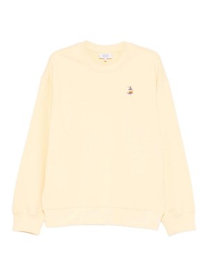 MAISON KITSUNÉ: Sweatshirts und Pullover - Sweatshirt - Gelb
